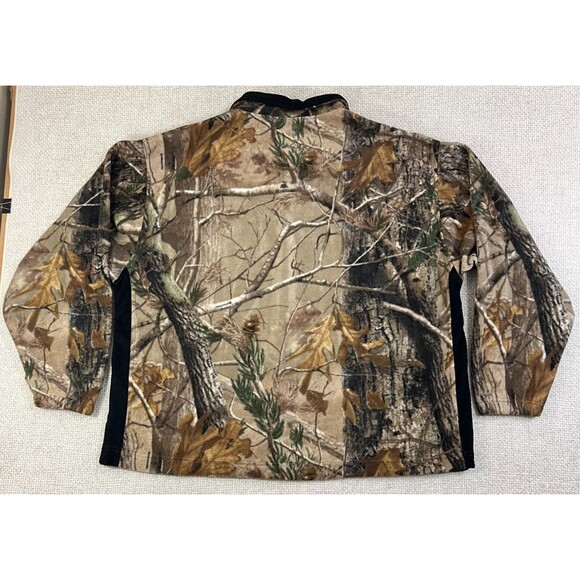 WALLS Camo Fleece Jacket Men’s 2XL Full Zip Camoflage Pockets - Picture 3 of 7